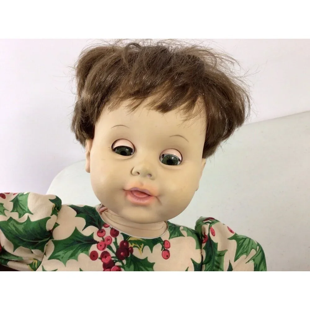 Effanbee Doll 1970’s Green Eyes 22 Inches